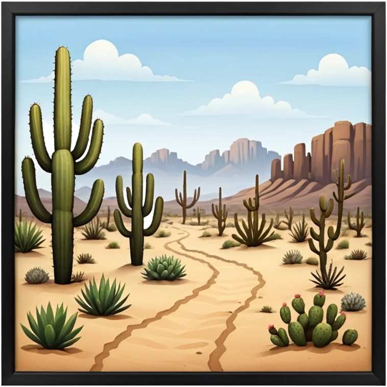 landscape in Texas emoji