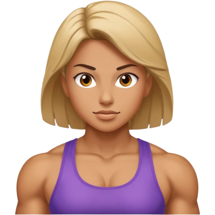 Strong girl  emoji