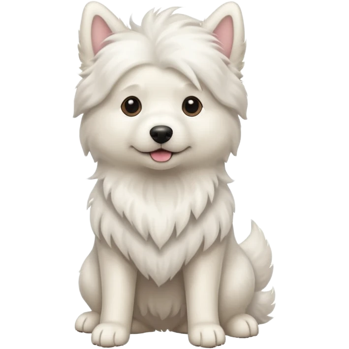 White dog emoji