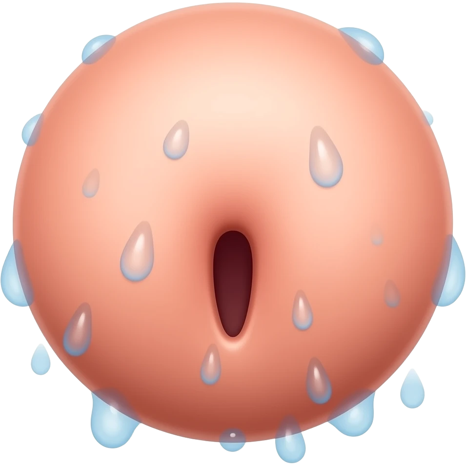Wet vagina emoji