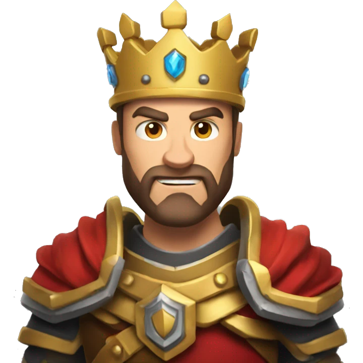 Clash royal King emoji