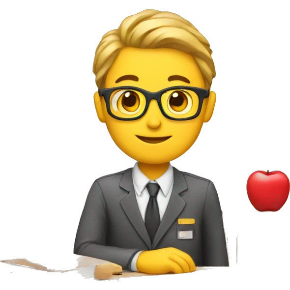 teacher desk emoji