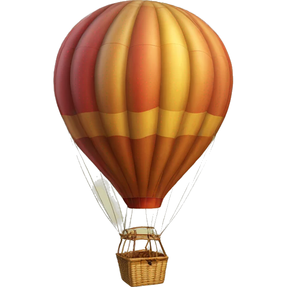 Hot air balloon emoji