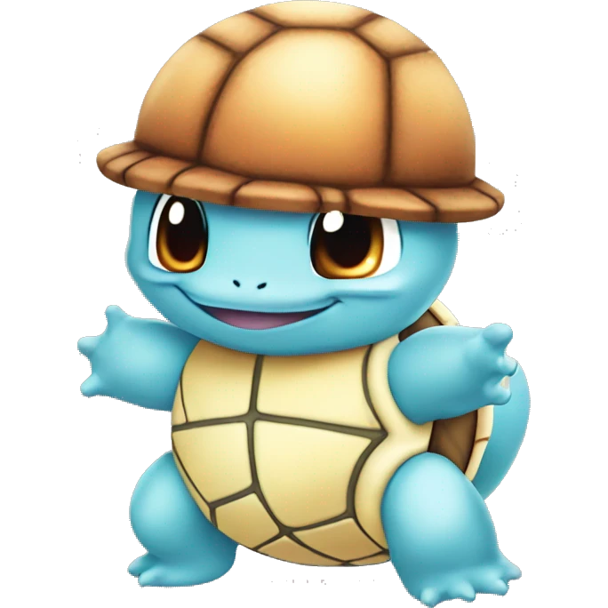 Squirtle with sun glaces emoji