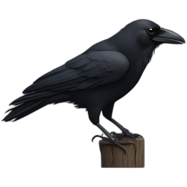 crow emoji