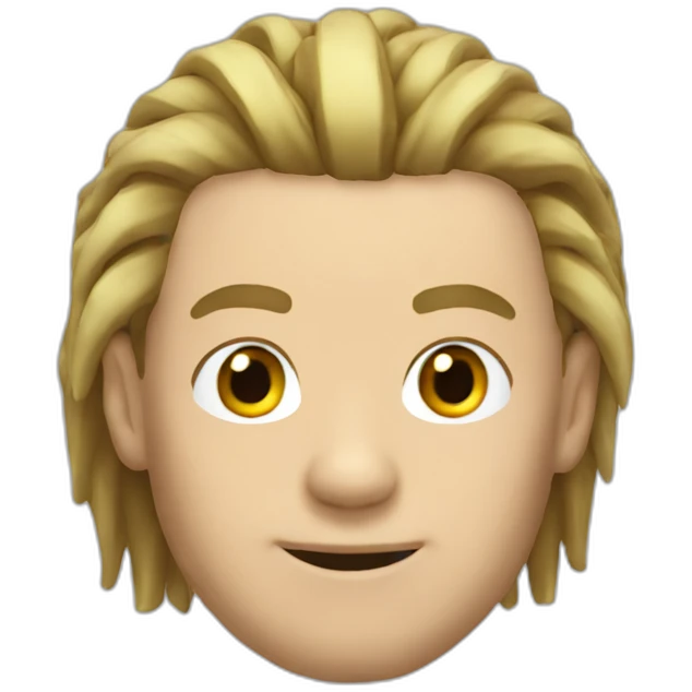 Zinedine Zidane with hair emoji