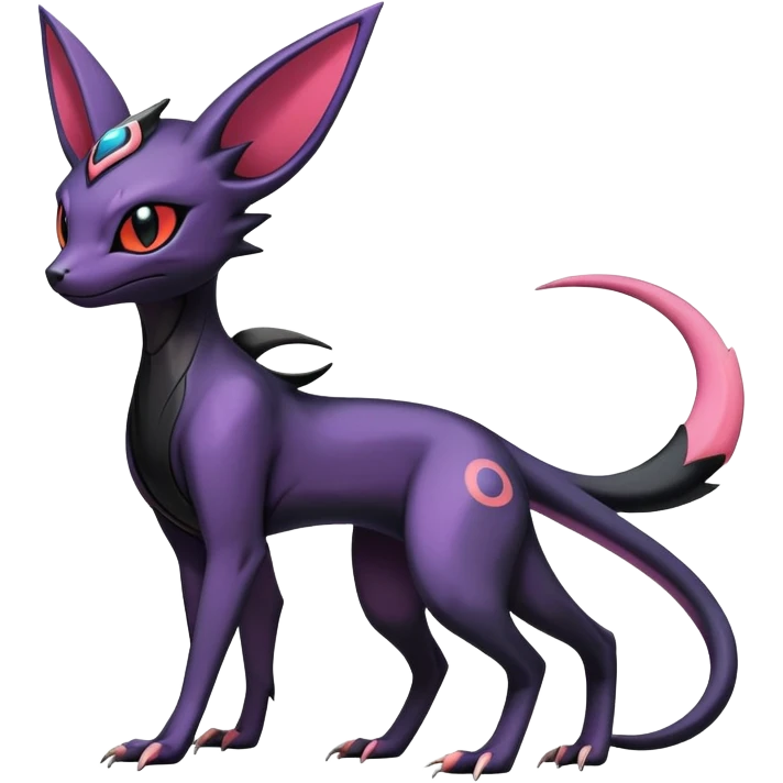 Salandit-Noivern-Umbreon-Espeon-Hybrid (Full body) emoji