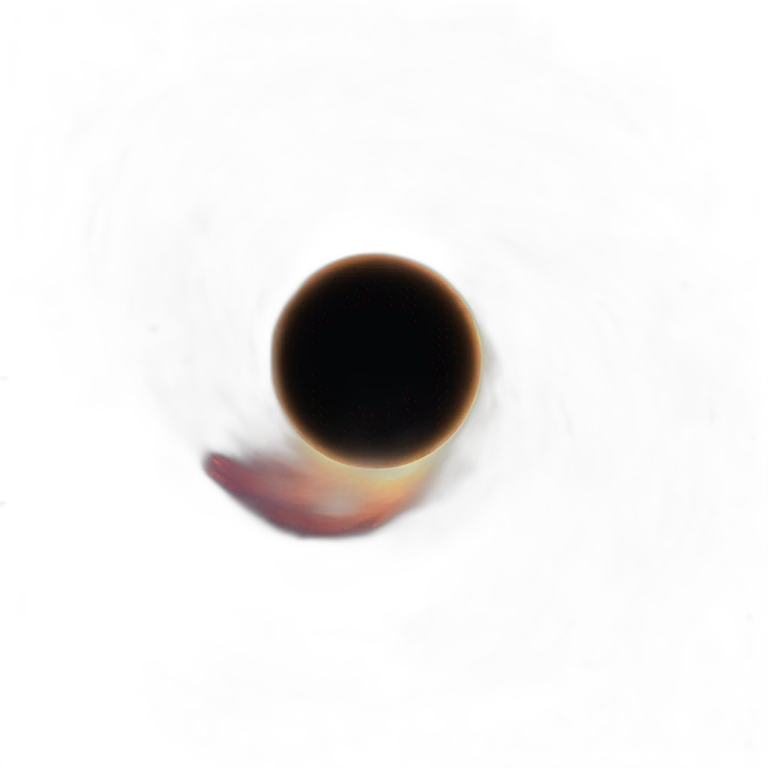 Black hole emoji