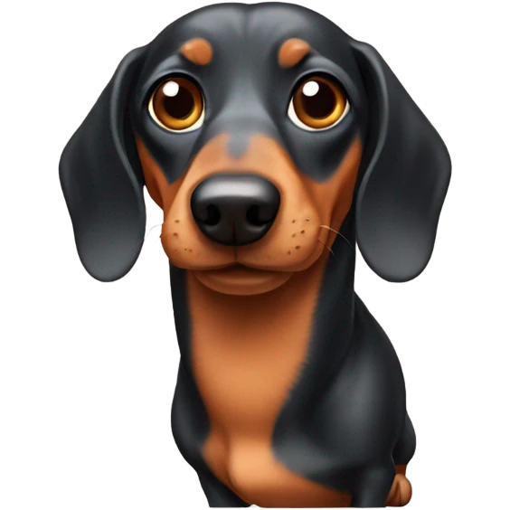 Weiner dog  emoji