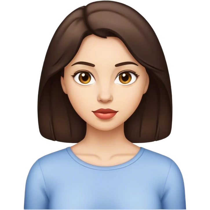 Behavioral therapist one brunette woman emoji