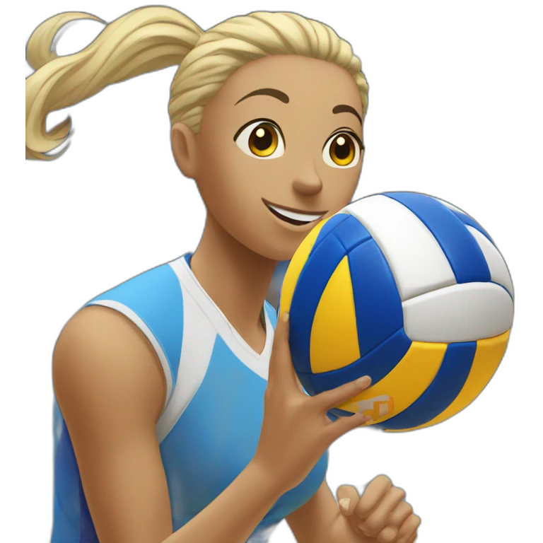 Volley ball player emoji
