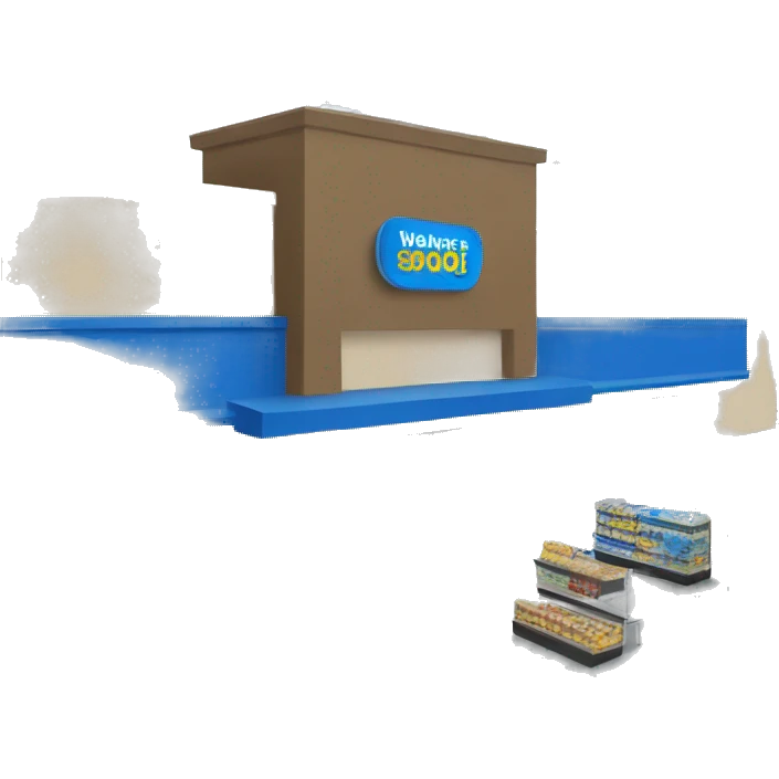Walmart store  emoji
