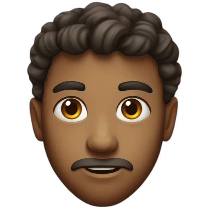 young angry israelite man emoji