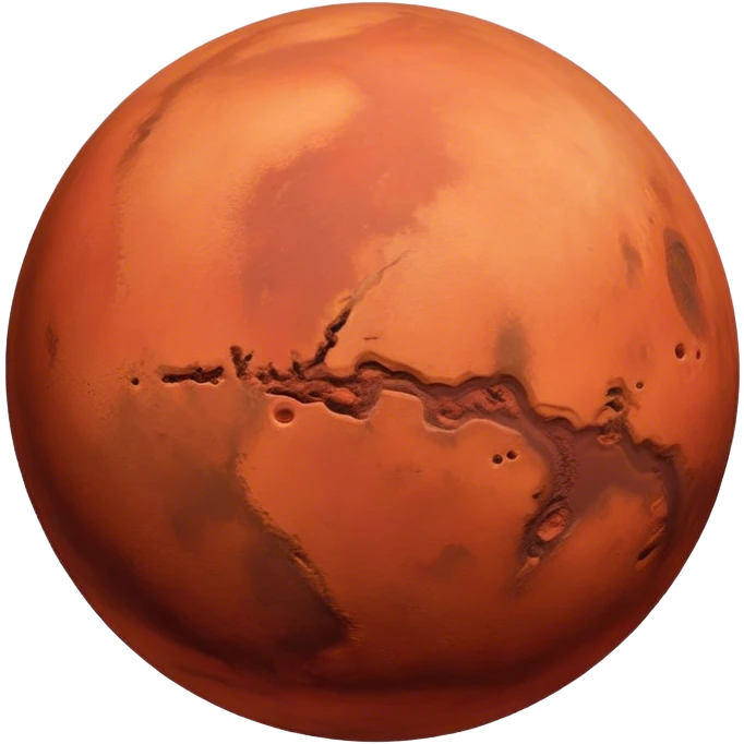 mars planet emoji