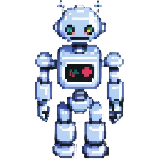 AI robot analyzing medical data on a screen emoji