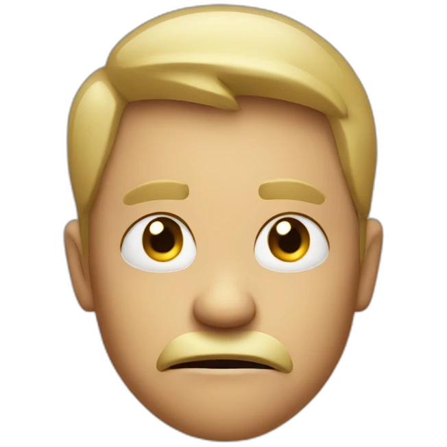 annoyed face emoji