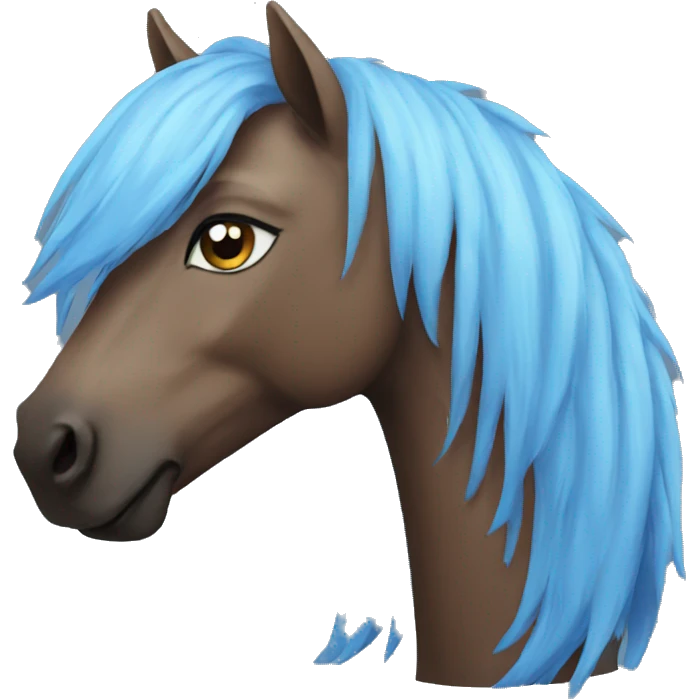 blue mane emoji