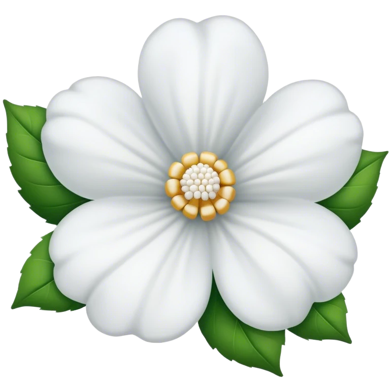 Flor de algodón  emoji