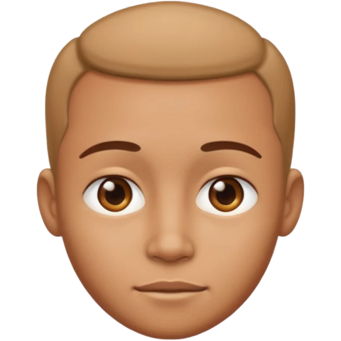 very big head and small body emoji