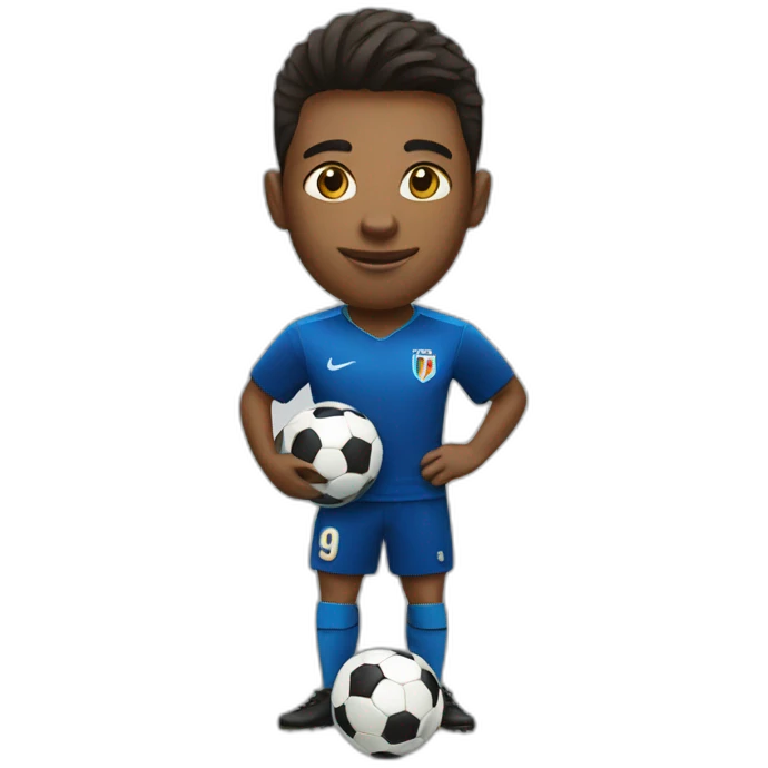 Soccer player emoji