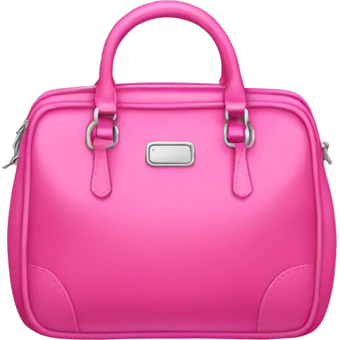pink bag emoji