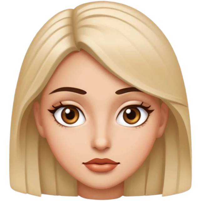 Sassy eyed look emoji