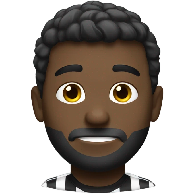 Newcastle football fan  emoji