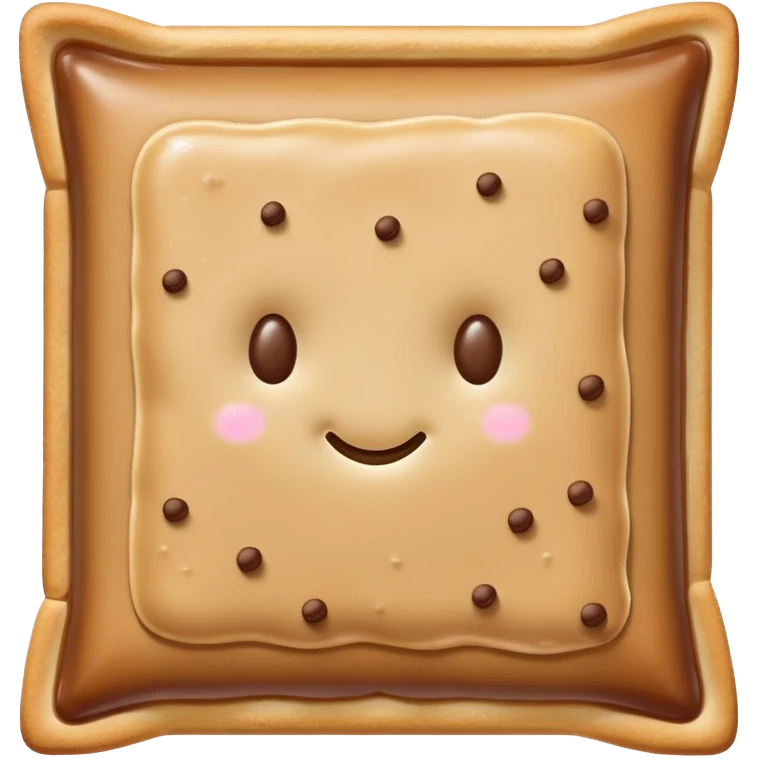Brown sugar pop tart emoji