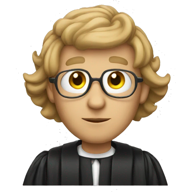 judge with huge ears emoji