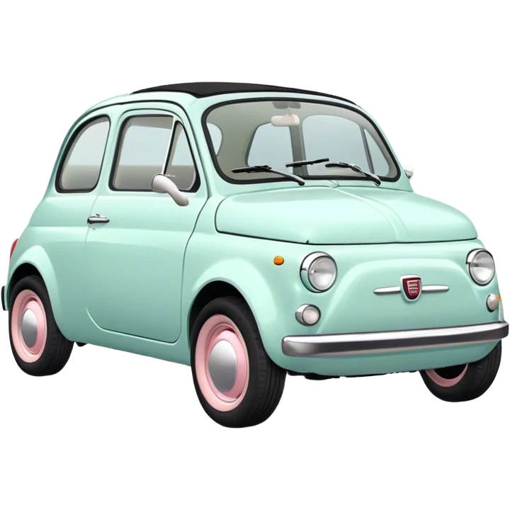 Fiat 500 Pastel  emoji