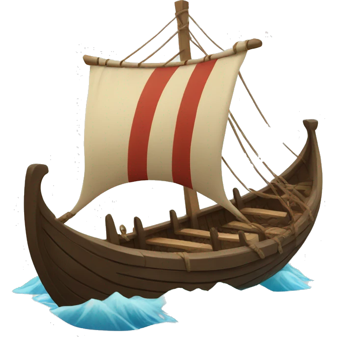 Viking longboat emoji