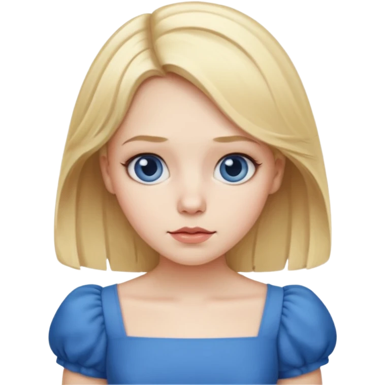 Alice  from Alice in Wonderland movie emoji
