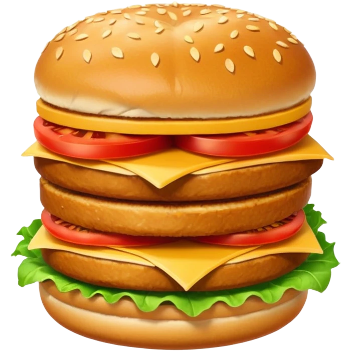 Spicy stacked chicken sandwich emoji