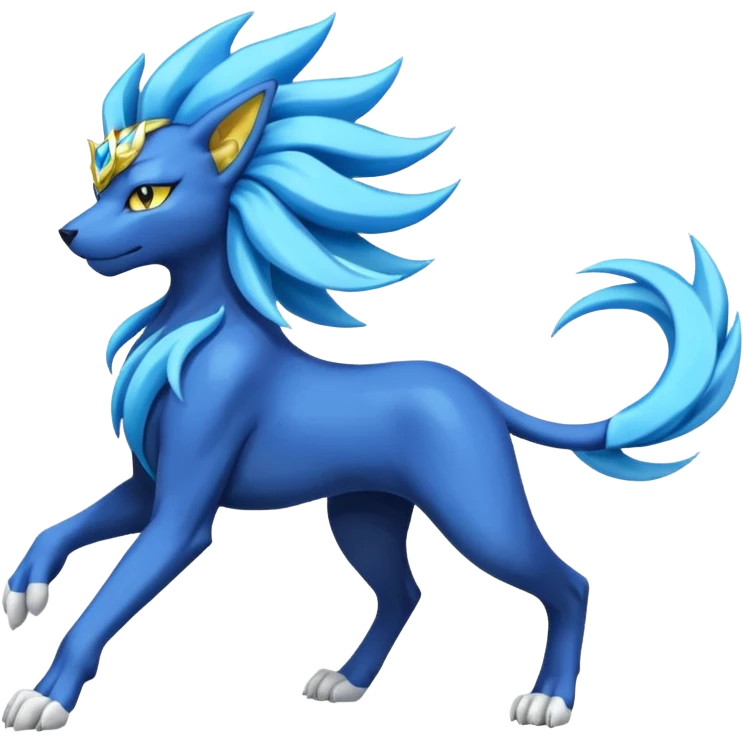 Luxray-Suicune-Solgaleo-fusion emoji