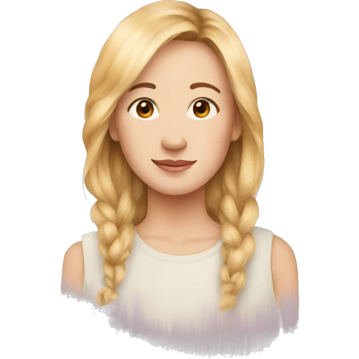 Watercolor painting  emoji