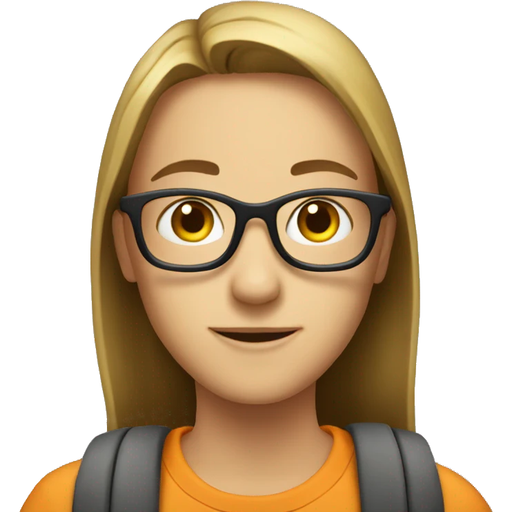 student with star emoji