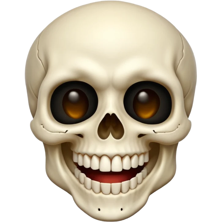 Skull laughing funny emoji
