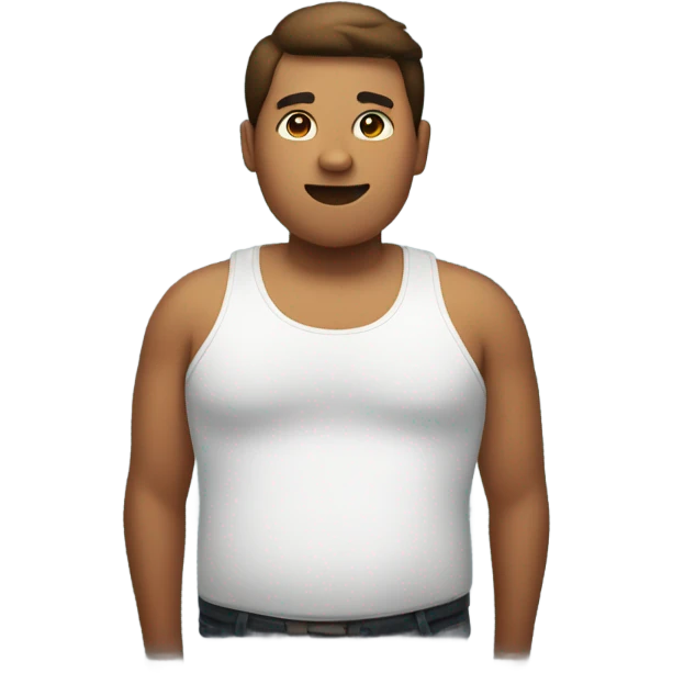 Fat person emoji