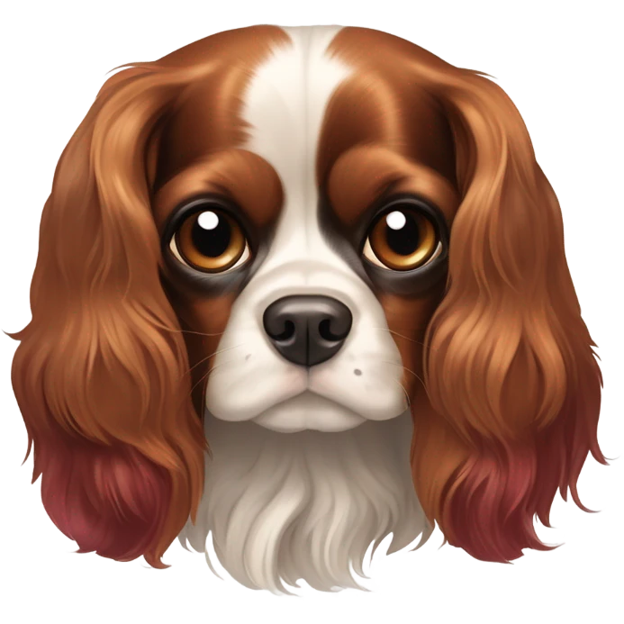Cavalier dog emoji