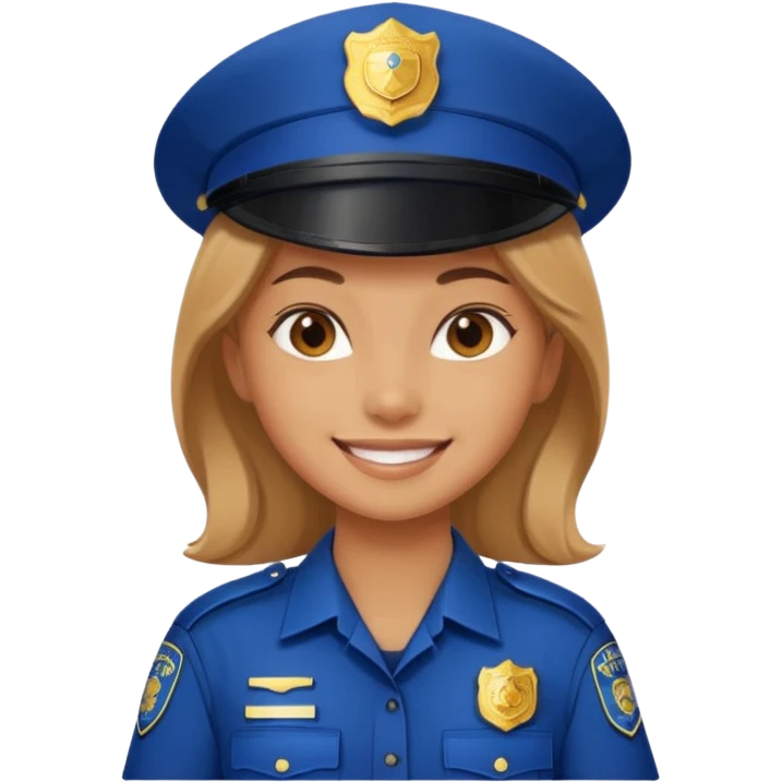 
police girle emoji