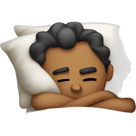 Sleepy emoji