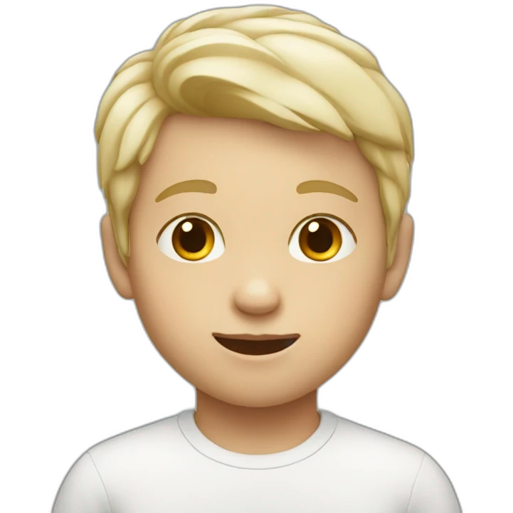 white little boy emoji