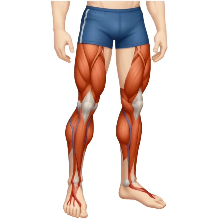 legs with veins showing emoji