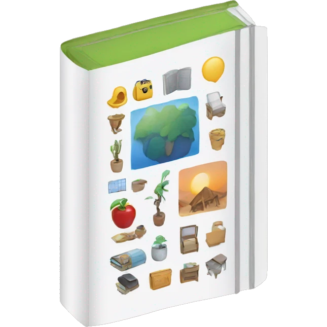 one guidebook emoji