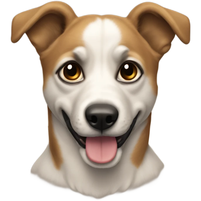 perro con moñitos emoji