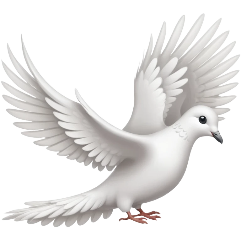 a dove's tail emoji