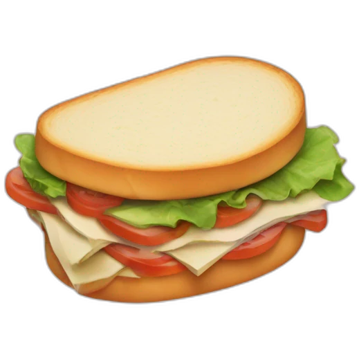 sandwich fusée emoji