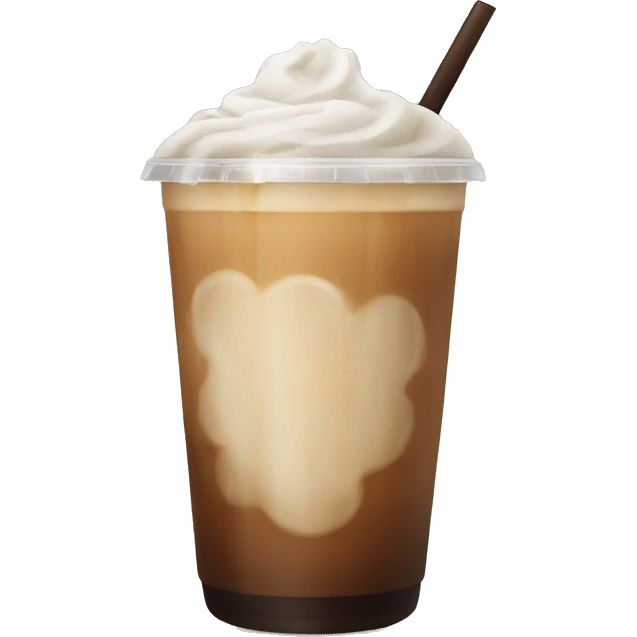 Ice coffee  emoji