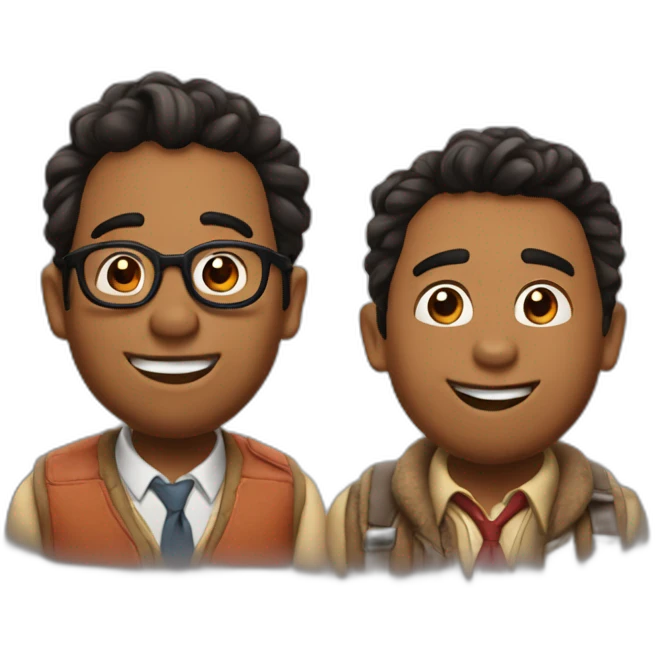 Russel Y KEVIN de up emoji