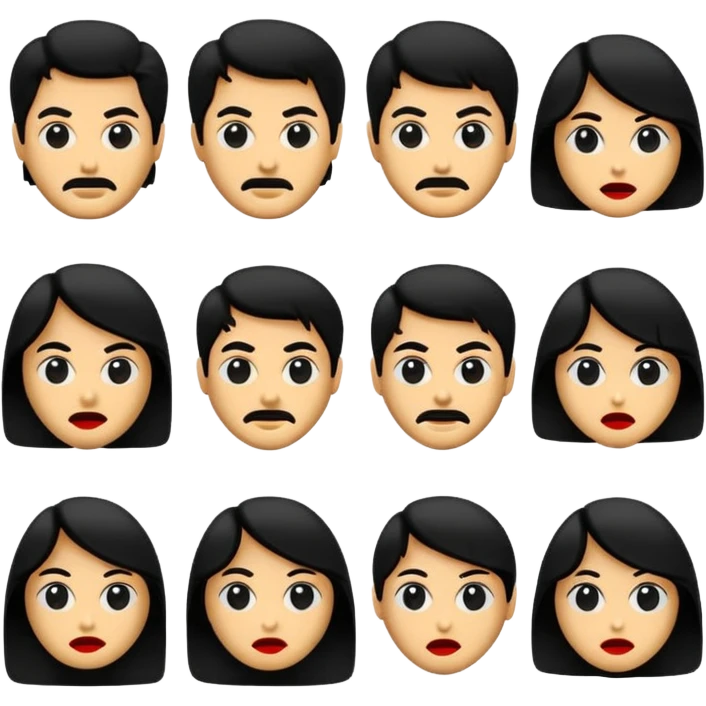 GENERAME   8  ICONOS individuales  TIPO EMOJI SILUETEADOS SIN FONDO   ESTILO RETRO OCHENTERO CON LA TEMATICA DE LA PELICULA  The Evil Dead (Posesión infernal) emoji